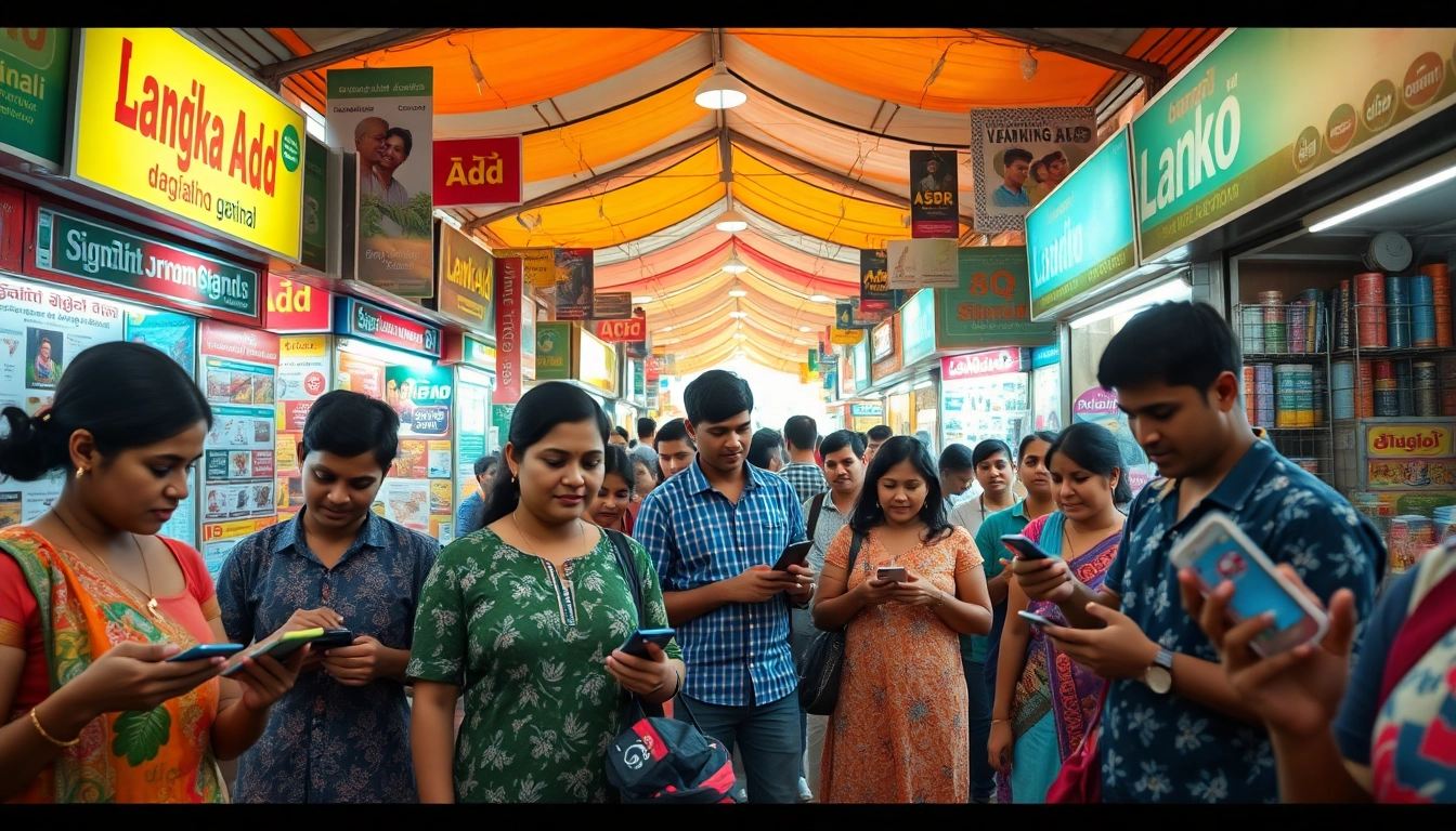 Lanka Add platform engaging community in a vibrant Sri Lankan marketplace.