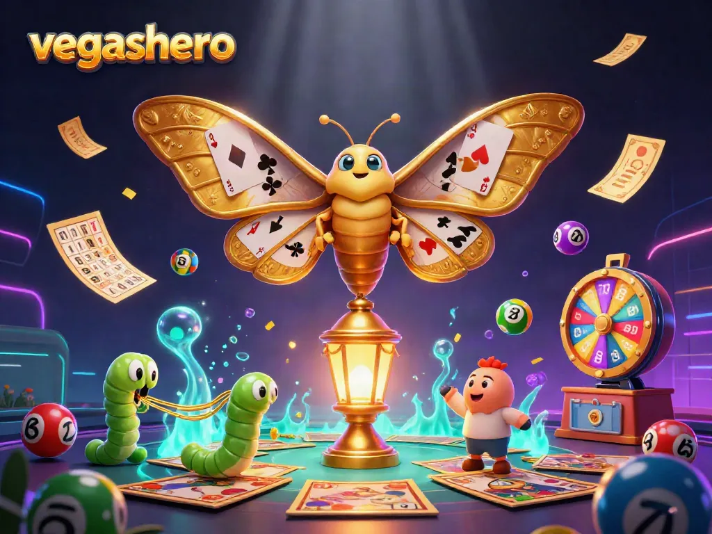 Spin vibrant games in VegasHero's dynamic casino experience with captivating visuals.