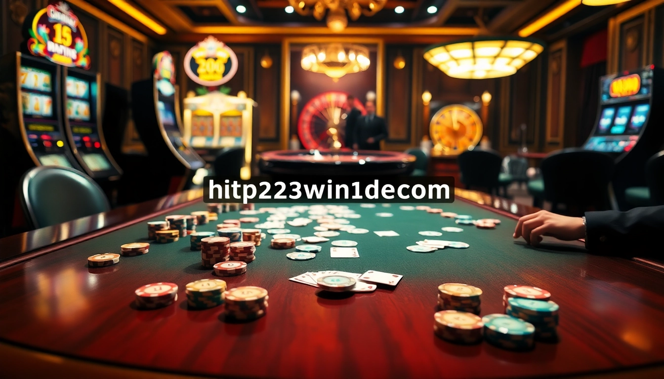 Engage with thrilling gameplay at http://23win1.de.com/ featuring vibrant poker tables and exciting betting actions.