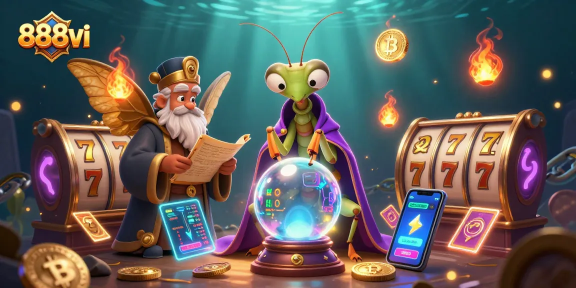 Immerse yourself in 888vi's vibrant casino world with ancient oracles and crypto coins.
