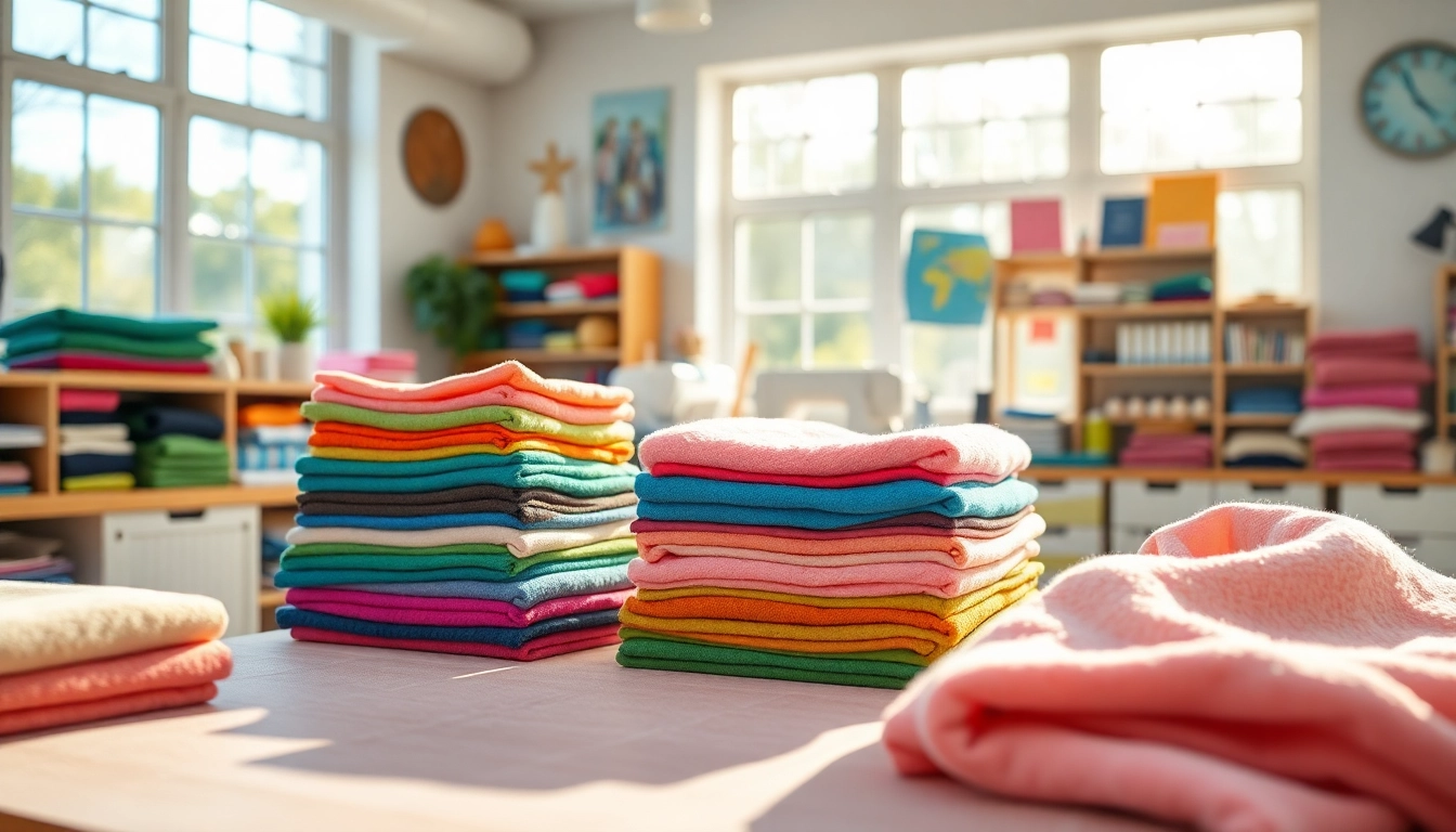 Creëer unieke creaties met fleece stof kopen van verschillende kleuren en texturen.