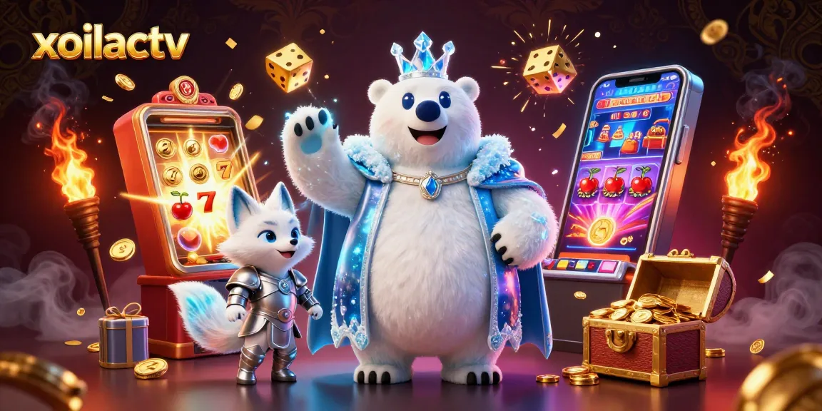 Xoilactv players enjoy immersive gameplay with a rich, detailed 3D casino illustration.
