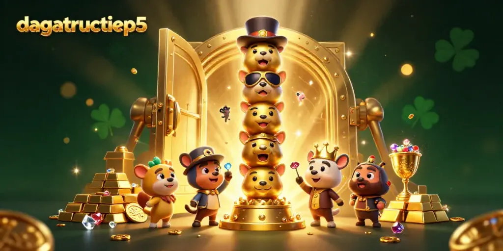 Engage with exciting gambling action on dagatructiep5, featuring a vibrant casino-themed scene.