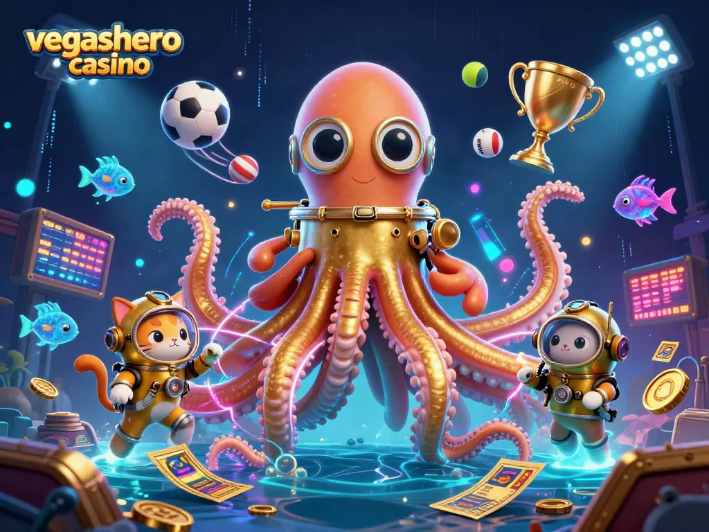 Engage with vegashero casino's dynamic games featuring colossal characters and sports elements in vibrant action.