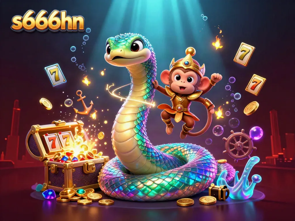 Engage with thrilling slots at s666hn, featuring colorful characters and radiant treasures.